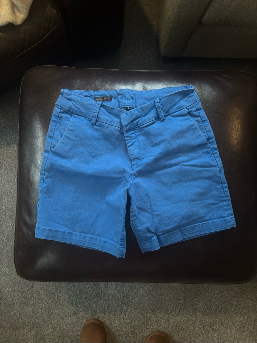 Kut from the Kloth Bright Blue Chino Bermuda Shorts